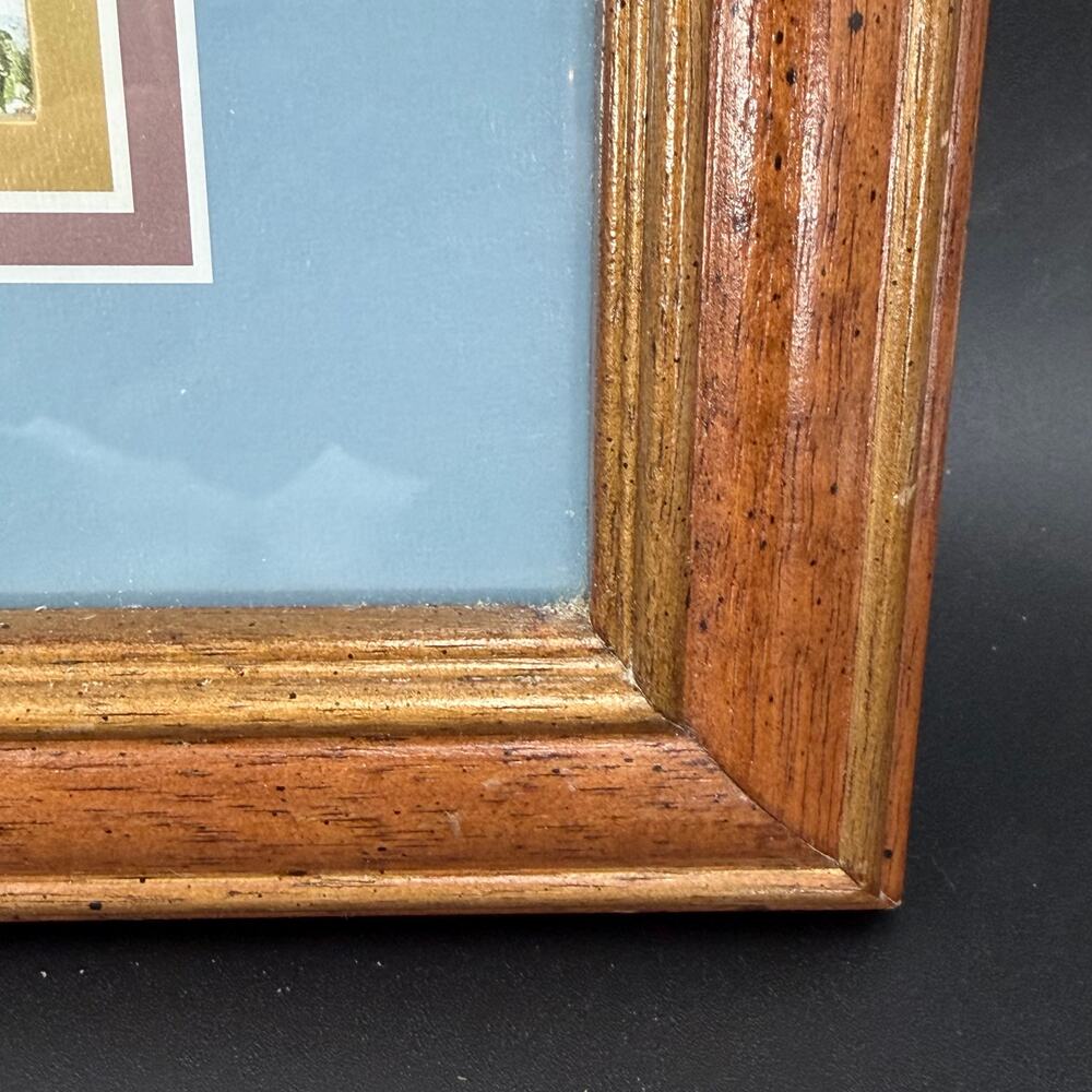 Ava Freeman Signed Framed Art Watercolor Print Victorian Decor Horse Vintage - Picture 5 of 8